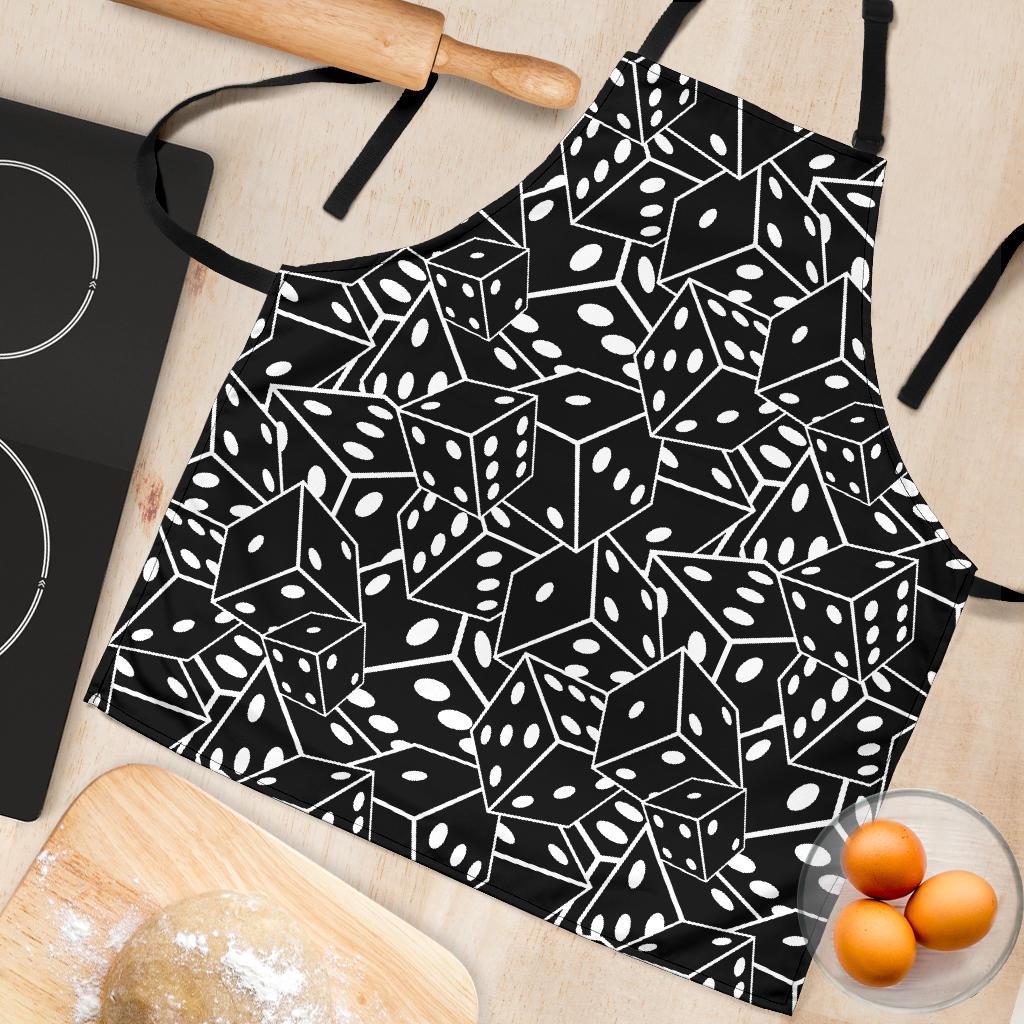 Casino Dice Print Pattern Women's Apron-grizzshop