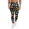 Casino Entertainments Print Pattern Men's Leggings-grizzshop