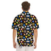 Casino Entertainments Print Pattern Men's Short Sleeve Shirts-grizzshop