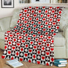 Casino Playing Card Poker Pattern Print Blanket-grizzshop