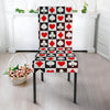 Casino Playing Card Poker Pattern Print Chair Cover-grizzshop