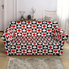 Casino Playing Card Poker Pattern Print Loveseat Cover-grizzshop