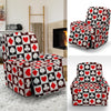 Casino Playing Card Poker Pattern Print Recliner Cover-grizzshop