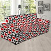 Casino Playing Card Poker Pattern Print Sofa Covers-grizzshop