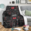 Casino Poker Pattern Print Blanket-grizzshop