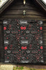 Casino Poker Pattern Print Quilt-grizzshop