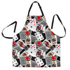 Casino Poker Print Pattern Women's Apron-grizzshop