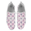 Cat And Panda Lover Print Pattern White Athletic Shoes-grizzshop