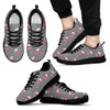 Load image into Gallery viewer, Cat Ballet Pattern Print Black Sneaker Shoes For Men Women-grizzshop