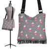 Cat Ballet Pattern Print Crossbody Bags-grizzshop