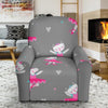 Cat Ballet Pattern Print Recliner Cover-grizzshop