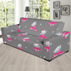 Cat Ballet Pattern Print Sofa Covers-grizzshop