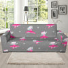 Cat Ballet Pattern Print Sofa Covers-grizzshop