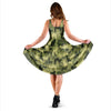 Cat Camouflage Print Dress-grizzshop