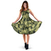 Cat Camouflage Print Dress-grizzshop