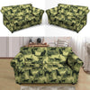 Cat Camouflage Print Loveseat Cover-grizzshop