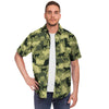 Cat Camouflage Print Men's Short Sleeve Shirt-grizzshop