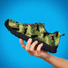 Cat Camouflage Print Men's Sneakers-grizzshop