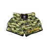 Cat Camouflage Print Muay Thai Boxing Shorts-grizzshop