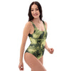 Cat Camouflage Print One Piece Swimsuite-grizzshop