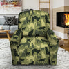 Cat Camouflage Print Recliner Cover-grizzshop