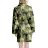 Cat Camouflage Print Women's Robe-grizzshop