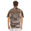 Cat Eyed Snake Malagasy Print Men's Short Sleeve Shirts-grizzshop