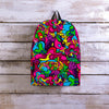 Cat Hippie Psychedelic Backpack-grizzshop