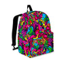 Cat Hippie Psychedelic Backpack-grizzshop