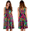 Cat Hippie Psychedelic Dress-grizzshop