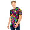 Cat Hippie Psychedelic Men T Shirt-grizzshop