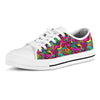 Cat Hippie Psychedelic Men's Low Top Shoes-grizzshop