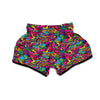 Cat Hippie Psychedelic Muay Thai Boxing Shorts-grizzshop