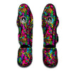 Cat Hippie Psychedelic Muay Thai Shin Guard-grizzshop