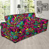 Cat Hippie Psychedelic Sofa Cover-grizzshop