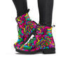 Cat Hippie Psychedelic Women's Boots-grizzshop