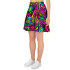 Cat Hippie Psychedelic Women's Skirt-grizzshop