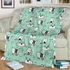 Cat Kitten Pattern Print Blanket-grizzshop