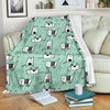 Cat Kitten Pattern Print Blanket-grizzshop