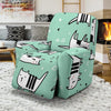 Cat Kitten Pattern Print Recliner Cover-grizzshop