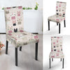 Cat Print Chair Cover-grizzshop