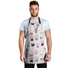 Cat Print Men's Apron-grizzshop