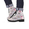 Cat Print Men's Boots-grizzshop