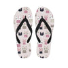 Cat Print Men's Flip Flops-grizzshop