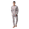 Cat Print Men's Pajamas-grizzshop