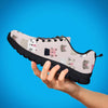 Cat Print Men's Sneakers-grizzshop