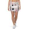 Cat Print Mini Skirt-grizzshop