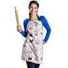 Cat Print Women's Apron-grizzshop