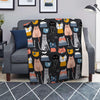 Cat Style Print Blanket-grizzshop