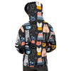 Cat Style Print Men's Hoodie-grizzshop